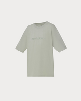 WMNS New Balance Hyper Density Jersey Oversized T-Shirt - OLIVINE